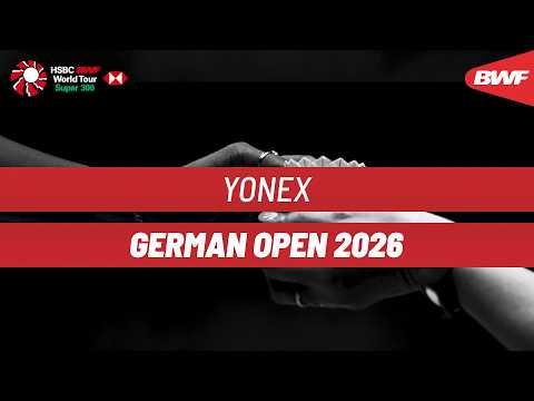 YONEX German Open 2026 | Day 3 | Court 3 | Round of 16