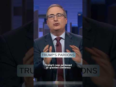Trump's Pardons #lastweektonight
