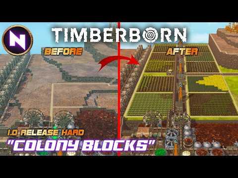 It was Bound To Happen... Automatic Irrigated City Blocks | 09 | TIMBERBORN 1.0 [Hard] | Lets Play