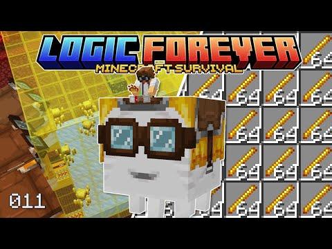 Blaze Farm using Happy Ghasts? - Logic Forever: Ep #11 - Minecraft 1.21