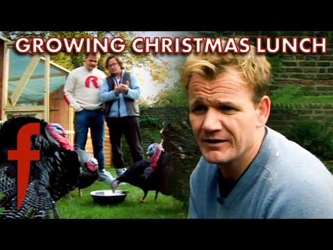 Gordon Ramsay Grows His Own Christmas Lunch | The F Word | Gordon Ramsay
