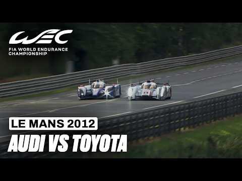 Incredible Audi vs Toyota Fight 😮 | 24 Hours of Le Mans 2012 | FIA WEC