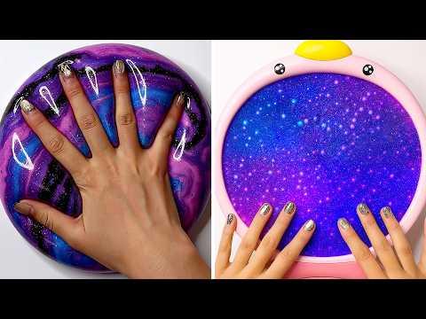 8 Hours of Satisfying Galaxy Slime ASMR For Deep Sleep