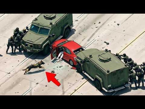 Gute Taten im Straßenverkehr von der Kamera eingefangen