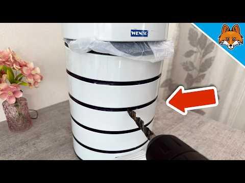 JEDER sollte 2 Löcher in den Mülleimer bohren💥(Der Grund ist GENIAL)🤯