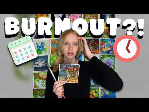 Täglich malen hat mich gebrochen...