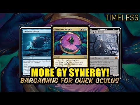 More Graveyard Synergy For Rakshasa's Bargain! | Timeless BO3 | MTG Arena