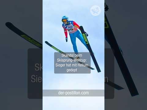 Skandal beim Skisprung-Weltcup: Sieger hat mit Helium gedopt