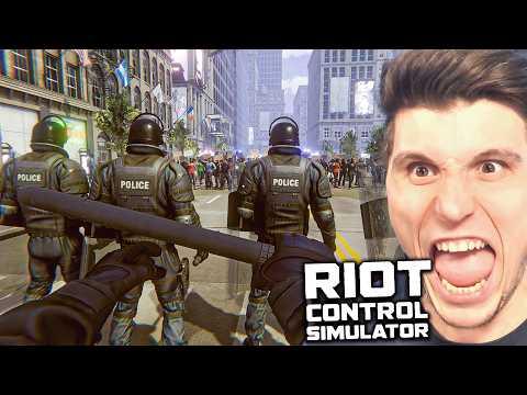 HOOLIGANS durchbrechen Straßensperre | Riot Police Simulator