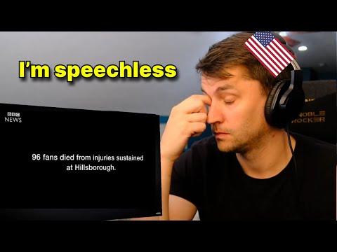 American reacts to the Hillsborough Disaster