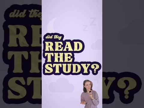 Did they read the study? [part 3] #shorts