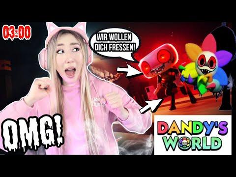 3 Uhr nachts DANDYS WORLD alle FLOORS als NOOB schaffen (GRUSELIGER als POPPY PLAYTIME chapter 4?)