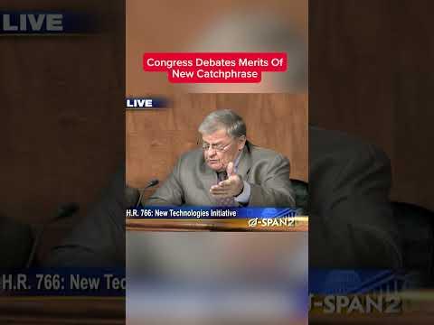 Congress Debates Merits Of New Catchphrase