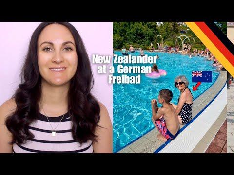 MY NEW ZEALAND MUM WAS SO IMPRESSED BY HER FIRST EXPERIENCE AT A GERMAN FREIBAD (public pool)🇩🇪