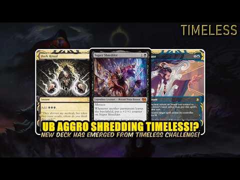 UB Aggro Shredded Timeless Metagame Challenge? | Timeless BO3 | MTG Arena