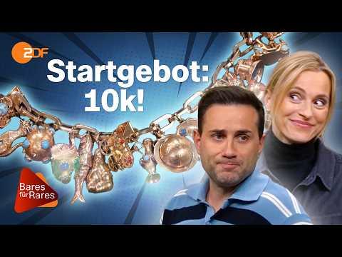 Battle um Bettelarmband: Für diesen Goldschatz wird sofort fünfstellig geboten | Bares für Rares