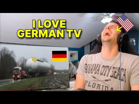 American reacts to "Umgekippter Schwertransport in Sögel"