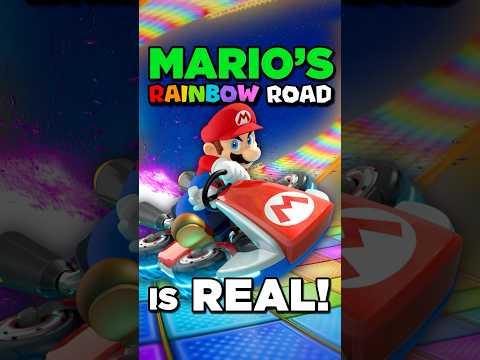 Rainbow Road is REAL!
