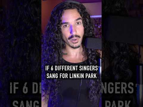 If 6 different singers sang for Linkin Park #shorts #linkinpark #ozzyosbourne #metallica #slipknot