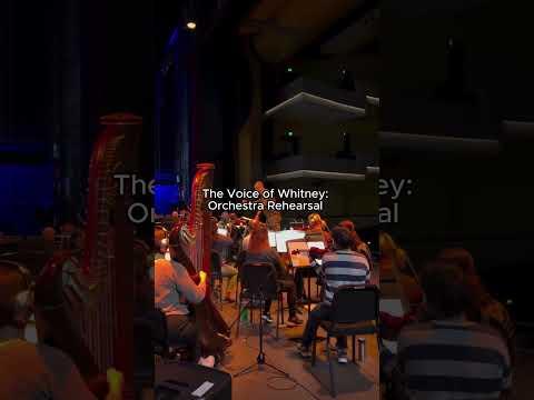 Whitney Houston - The Voice of Whitney orchestra rehearsal with conductor Fred Lassen