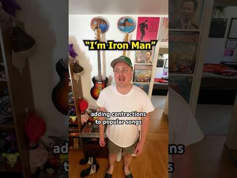 adding contractions to popular songs
