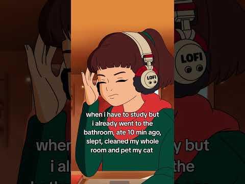 no more excuses… i guess i will have to study for real 😭 #study #exam #lofigirl