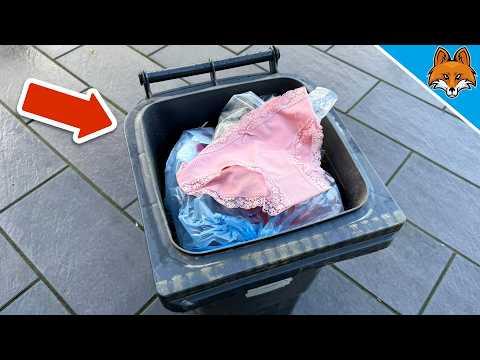 2500 € Bußgeld droht:💥(Textilien NIEMALS SO entsorgen)🤯