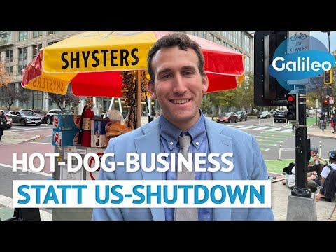 Vom Steuer-Anwalt zum Hot-Dog-Verkäufer! US-Shutdown führt zum Imbiss! | Galileo