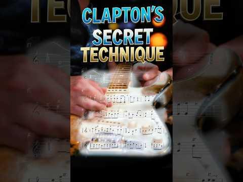 Clapton riff will change your playing forever 🎸. #EricClapton #GuitarTechnique #BluesGuitar