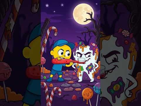 Bimo Cleans a Giant Tooth! 🦷✨ #bimo #animation #bimoonline #cartoon
