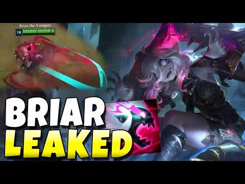 Briar Leaked!! In-Game Gameplay + Abilities! - League of Legends