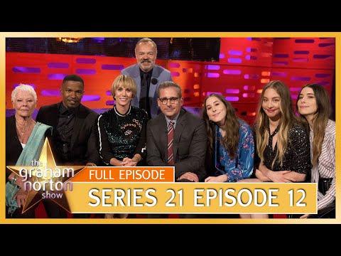 S21 E12 - The Graham Norton Show | Full Episode | Judi Dench, Steve Carell, Kristen Wiig, Jamie Foxx