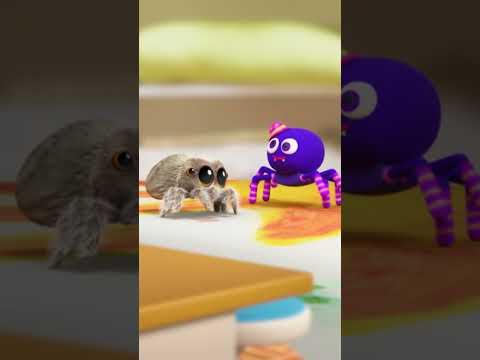 Lucas the Spider's Dance Party With Webra But Findley Feels Left Out #lucasthespider #friends