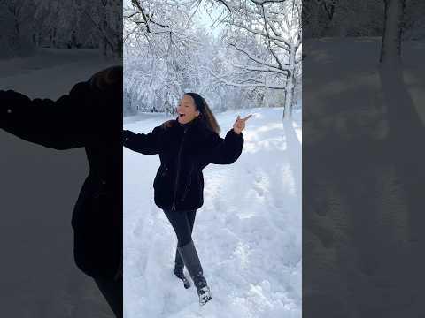 Snowdance ❄️☃️ love this song 🤍 #dance #danceshorts #wintervibes