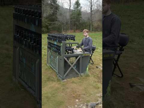 Gun piano makes music from peoples screams