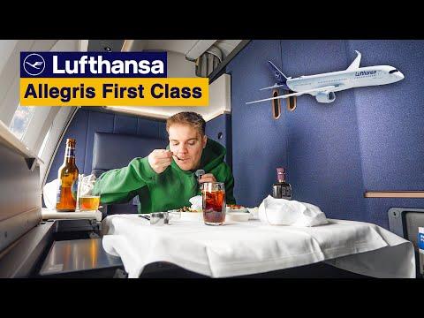 Ich fliege mit der neuen Lufthansa ALLEGRIS First Class nach Indien!