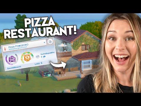 Ein (fast) perfektes PIZZA RESTAURANT in Die Sims 4! (Part 17) | simfinity
