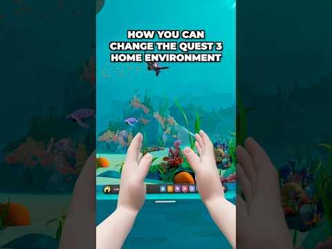 How to Change Meta Quest 3 Home Environment!