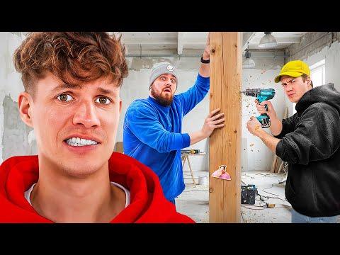 Wir haben unsere HALLE umgebaut 😱 (Luca wusste von NICHTS)