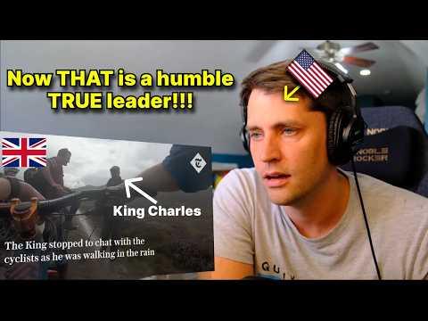 American reacts to Funny Candid King Charles Moments