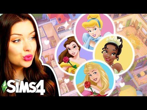 Furnishing Shops & Apartments for DISNEY PRINCESSES in The Sims 4
