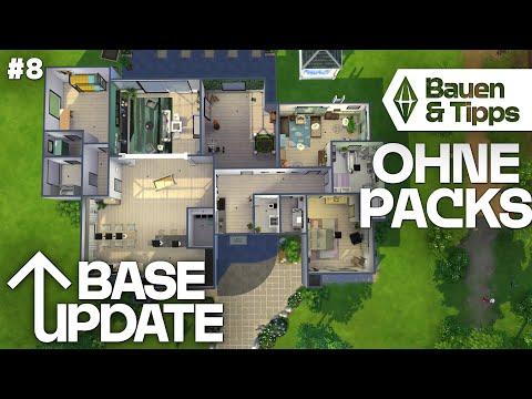 Die Sims 4 Haus bauen ohne Packs | Base Update #8 (deutsch)