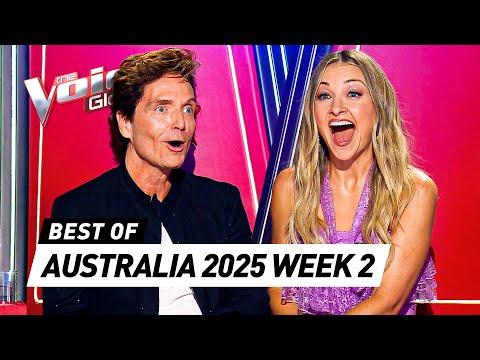 Incredible Blind Auditions on The Voice Australia 2025 Week 2!