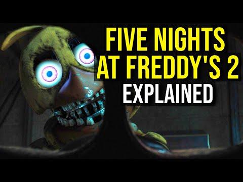 The Horror of FNAF 2 (Cursed Animatronics, Lore, Easter Eggs + Ending) Explained