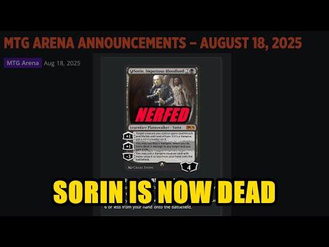 Sorin Nerfed For Elenda's Sins and Somehow Eldrazi Survives
