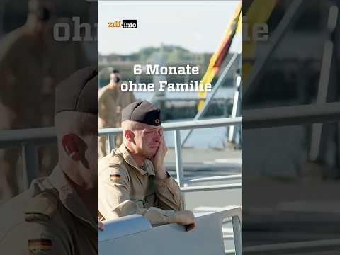Abschied von der Familie: Bundeswehr-Mission zur See #zdfinfo #bundeswehr #marine