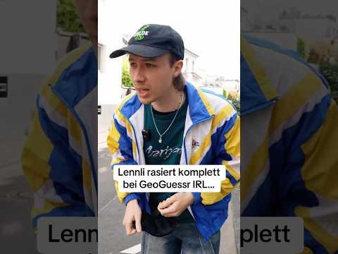 Esportler @Lennli ist einfach zu gut für GeoGuessr IRL… 🤯