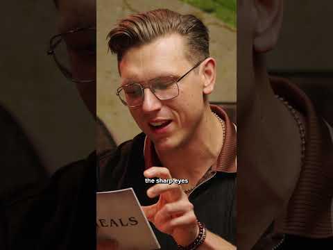 Josh reads Elijah Wood his HAPPY FEET essay