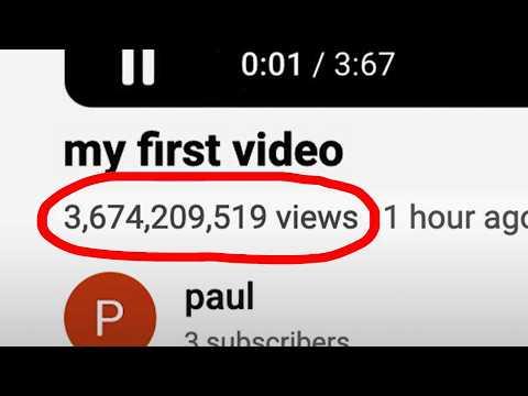 When a Youtuber buys views