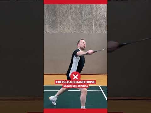 ❌ Vs. ✅ High Backhand